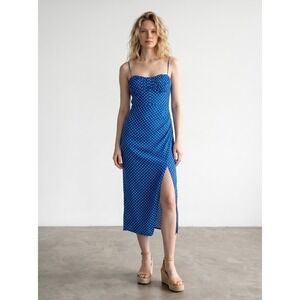 zara asymmetric leather dress | Dresses | Zara Size S Dark brown